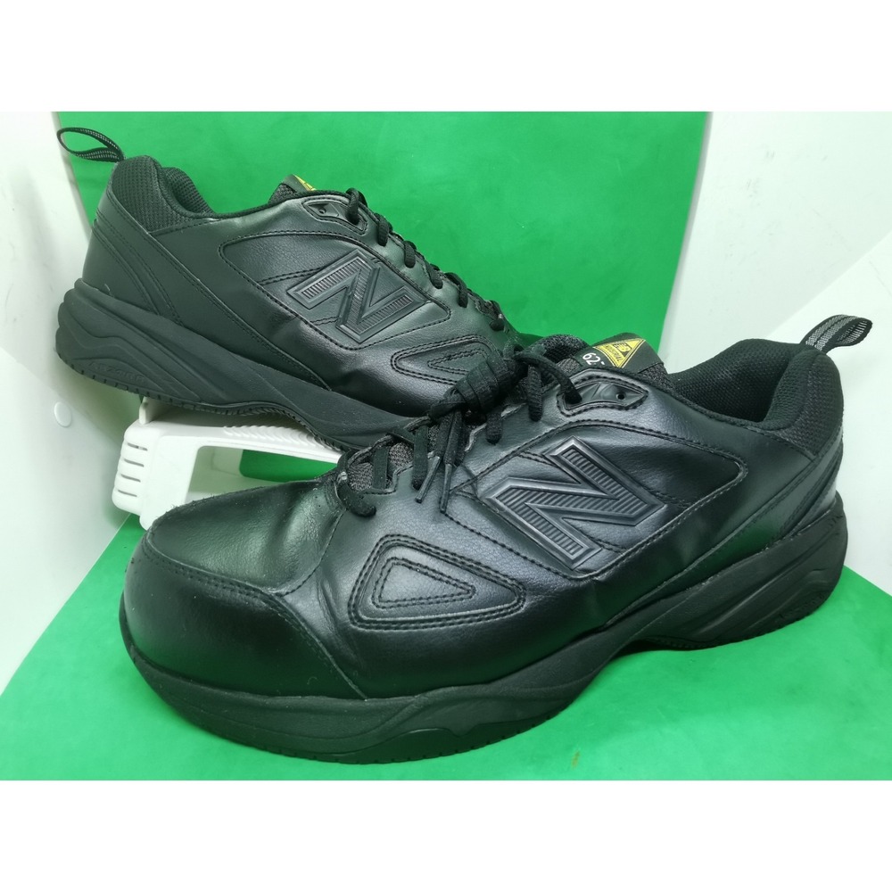New Balance Men's MID627B2 Black Steel Toe Safety Work Shoes Size 14 4E